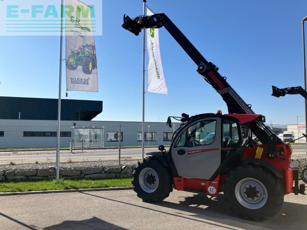 Teleskoplader Manitou MLT635: das Bild 10