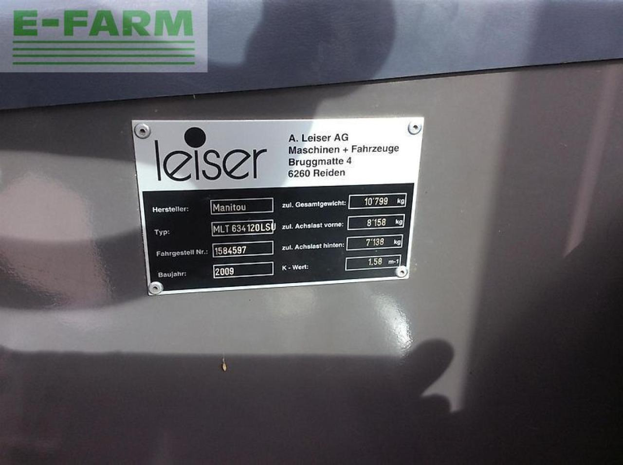 Manitou mlt 634 - Teleskoplader: das Bild 5 Manitou mlt 634 - Teleskoplader: das Bild 5