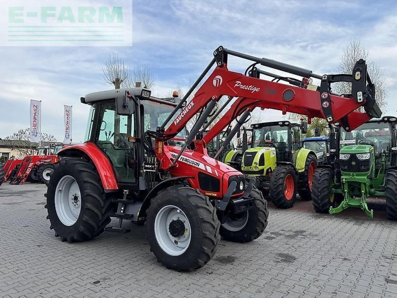 Massey Ferguson 5455 + faucheux prestige 120 - Traktor: das Bild 4 Massey Ferguson 5455 + faucheux prestige 120 - Traktor: das Bild 4