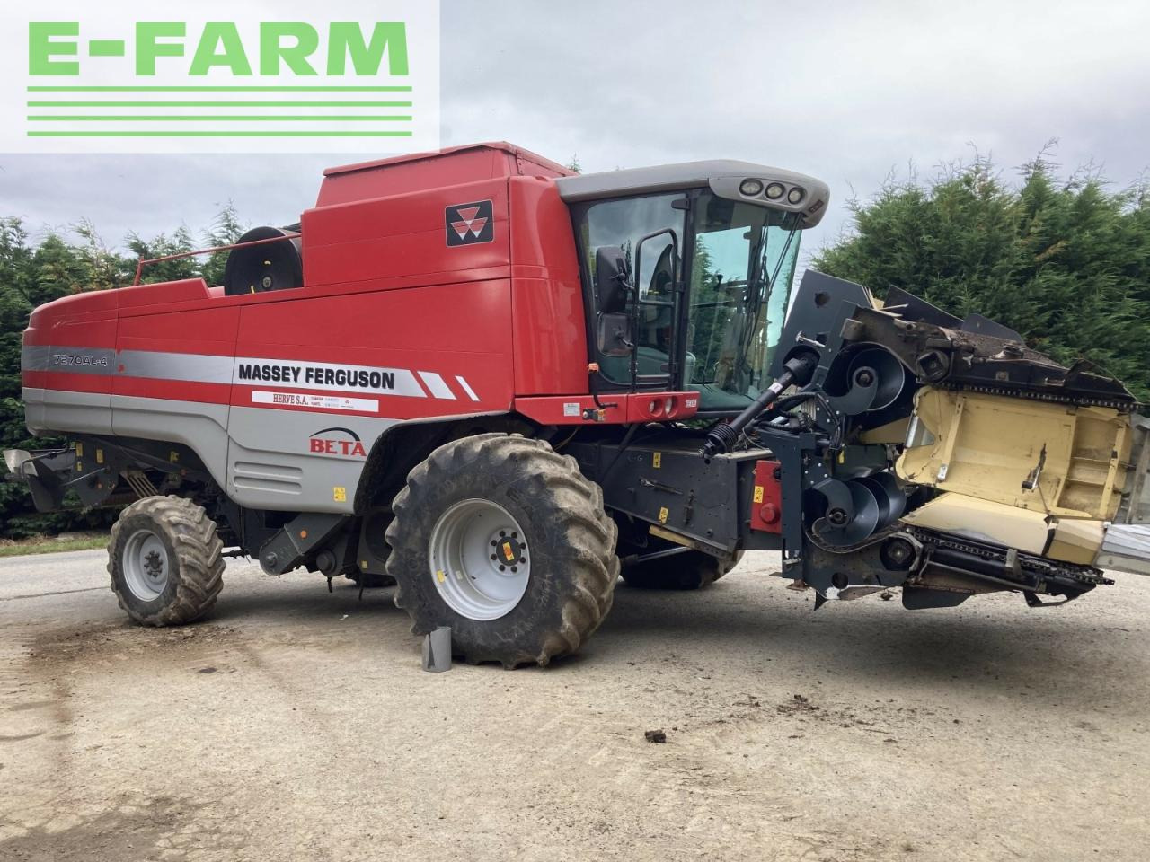Massey Ferguson mb m-f 7270 al-4 - Mähdrescher: das Bild 3 Massey Ferguson mb m-f 7270 al-4 - Mähdrescher: das Bild 3