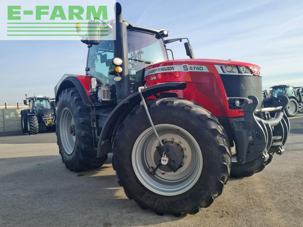 Massey Ferguson mf 8740 s efficient - Traktor: das Bild 5 Massey Ferguson mf 8740 s efficient - Traktor: das Bild 5