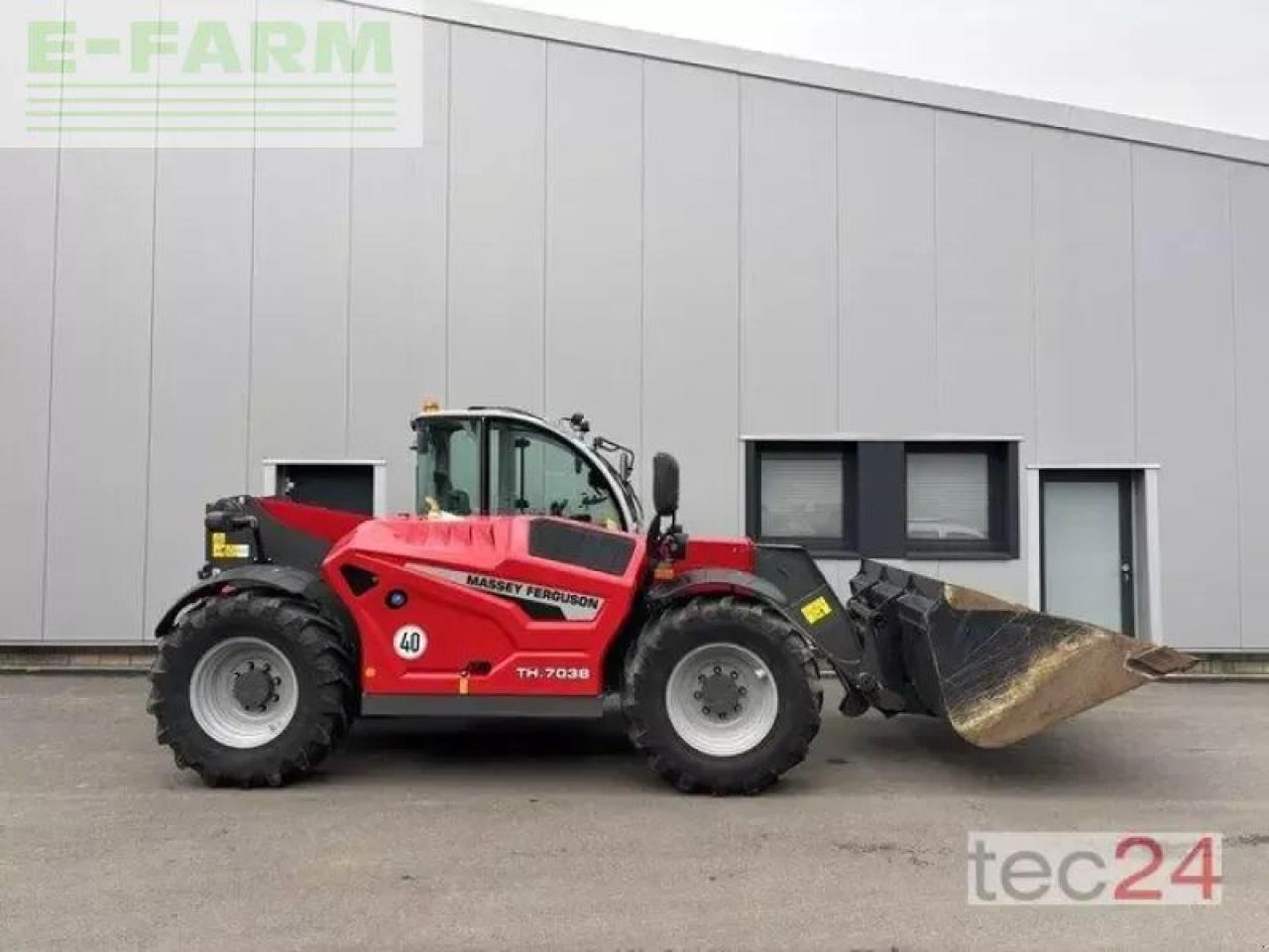 Massey Ferguson th.7038 - Minibagger: das Bild 1 Massey Ferguson th.7038 - Minibagger: das Bild 1