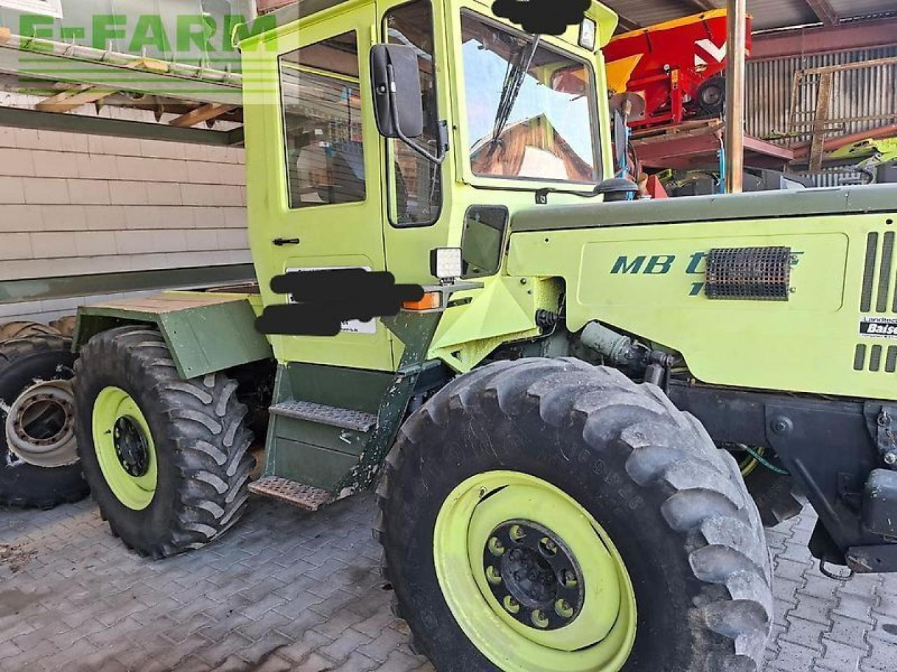 Mercedes-Benz 1000er mbtrac - Traktor: das Bild 1 Mercedes-Benz 1000er mbtrac - Traktor: das Bild 1