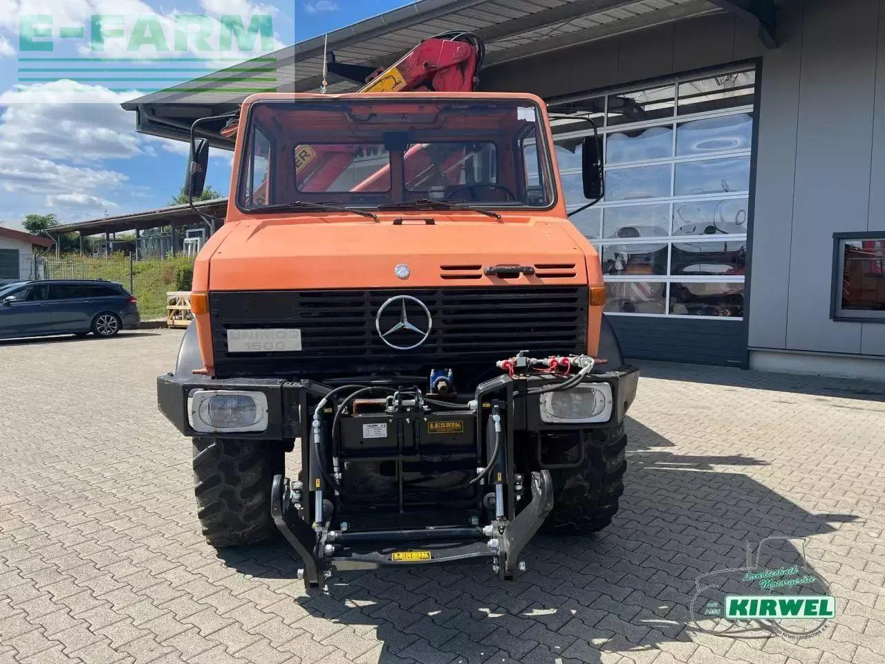 Mercedes-Benz unimog 1500 - Traktor: das Bild 5 Mercedes-Benz unimog 1500 - Traktor: das Bild 5