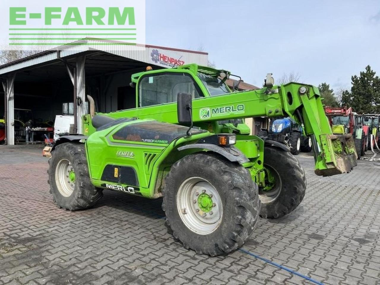 Merlo tf 38.7 cs-120 turbofarmer - Teleskoplader: das Bild 4 Merlo tf 38.7 cs-120 turbofarmer - Teleskoplader: das Bild 4