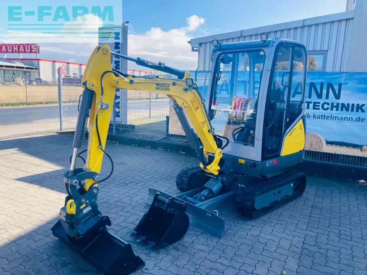 Neuson et 18 mit powertilt - Minibagger: das Bild 1 Neuson et 18 mit powertilt - Minibagger: das Bild 1