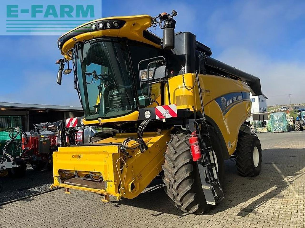 New Holland cx 6.90 - Mähdrescher: das Bild 2 New Holland cx 6.90 - Mähdrescher: das Bild 2