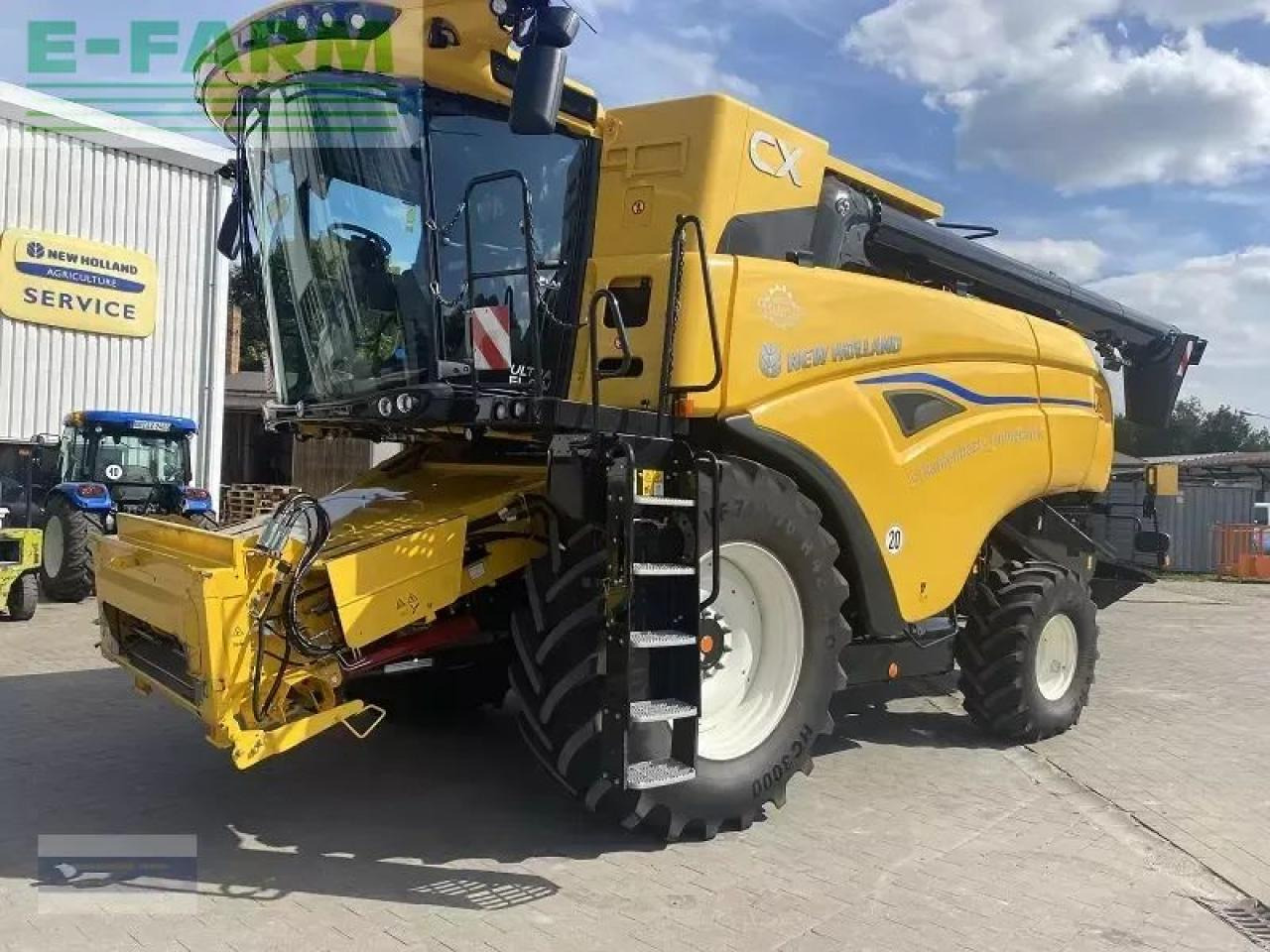 New Holland cx 8.90 - Mähdrescher: das Bild 5 New Holland cx 8.90 - Mähdrescher: das Bild 5