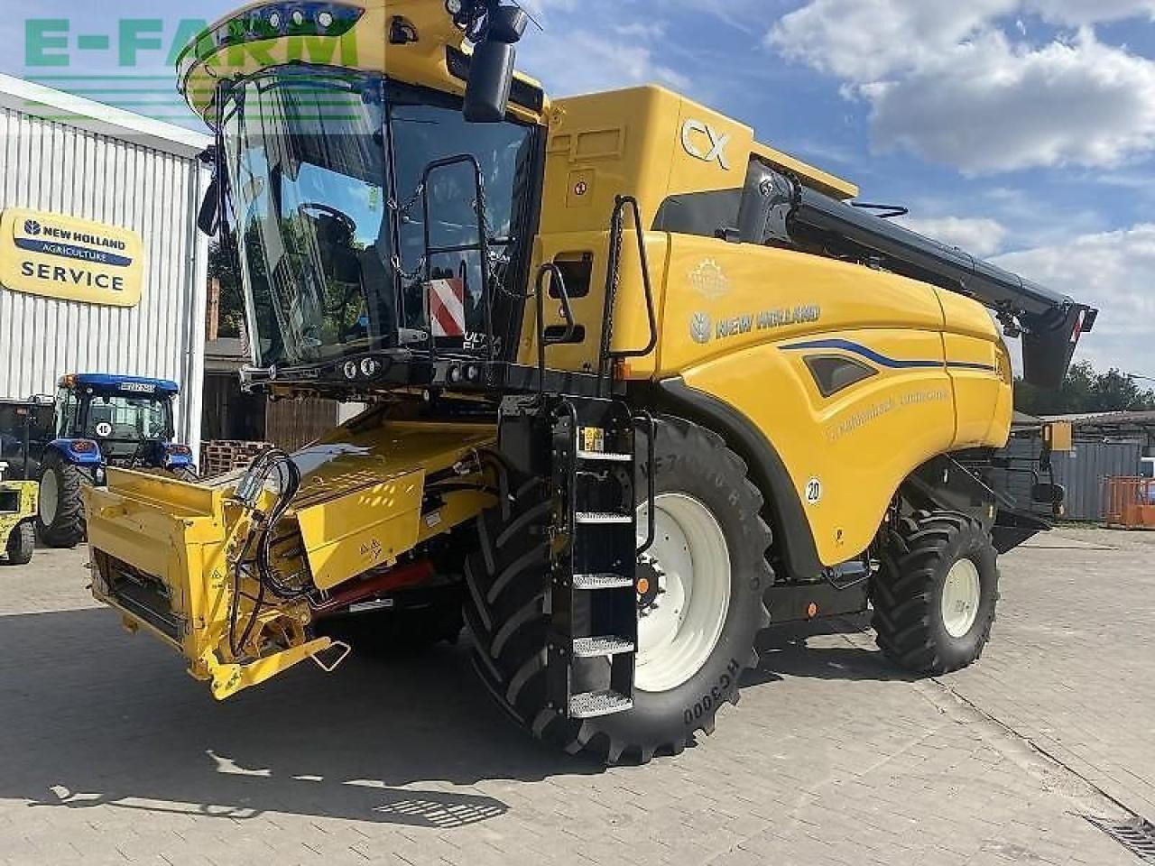 New Holland cx 8.90 - Mähdrescher: das Bild 5 New Holland cx 8.90 - Mähdrescher: das Bild 5