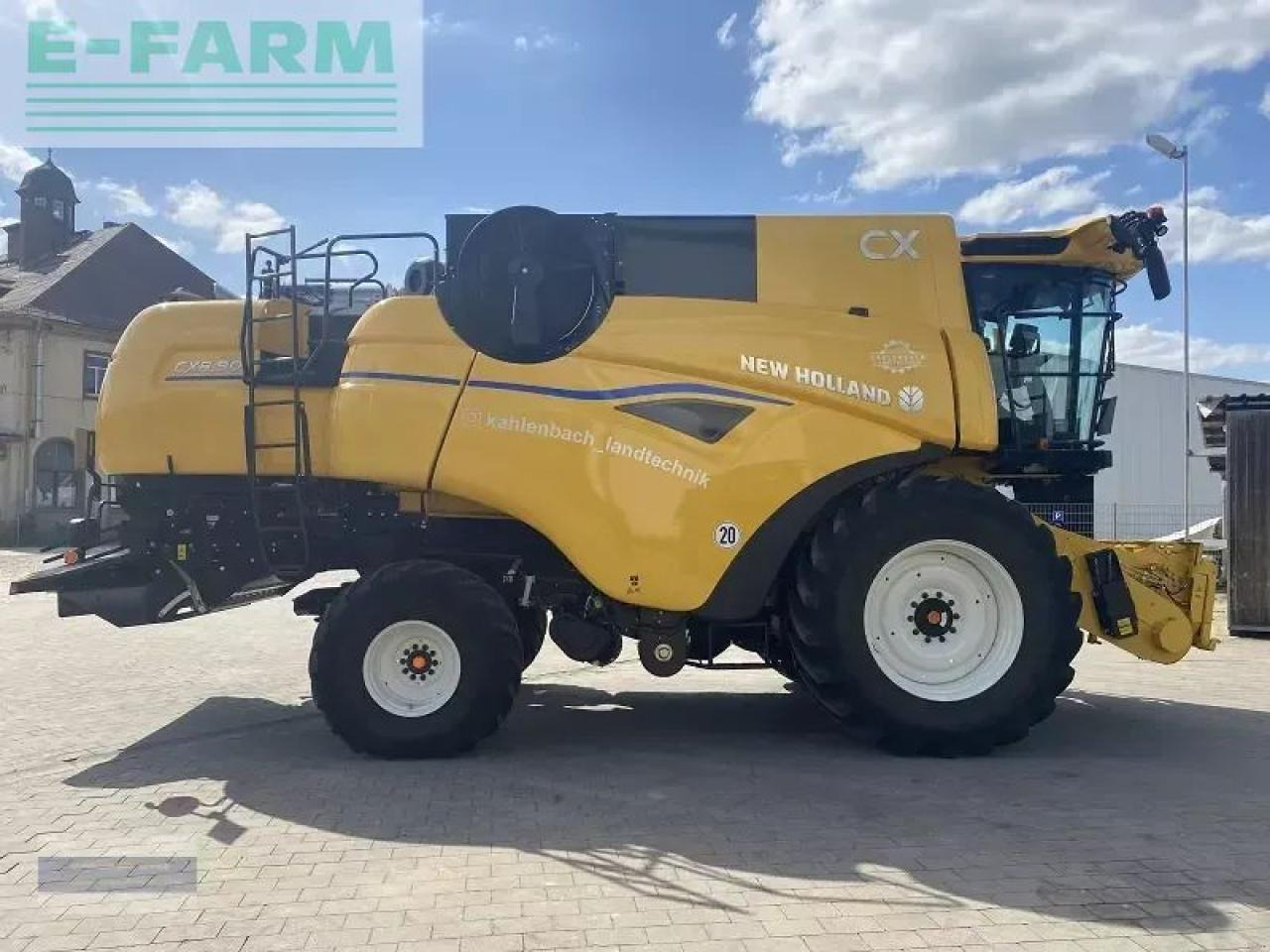 New Holland cx 8.90 - Mähdrescher: das Bild 2 New Holland cx 8.90 - Mähdrescher: das Bild 2