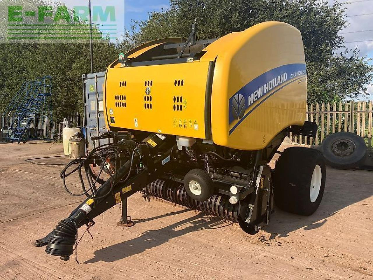 New Holland roll belt 150 - Packenpresse: das Bild 1 New Holland roll belt 150 - Packenpresse: das Bild 1