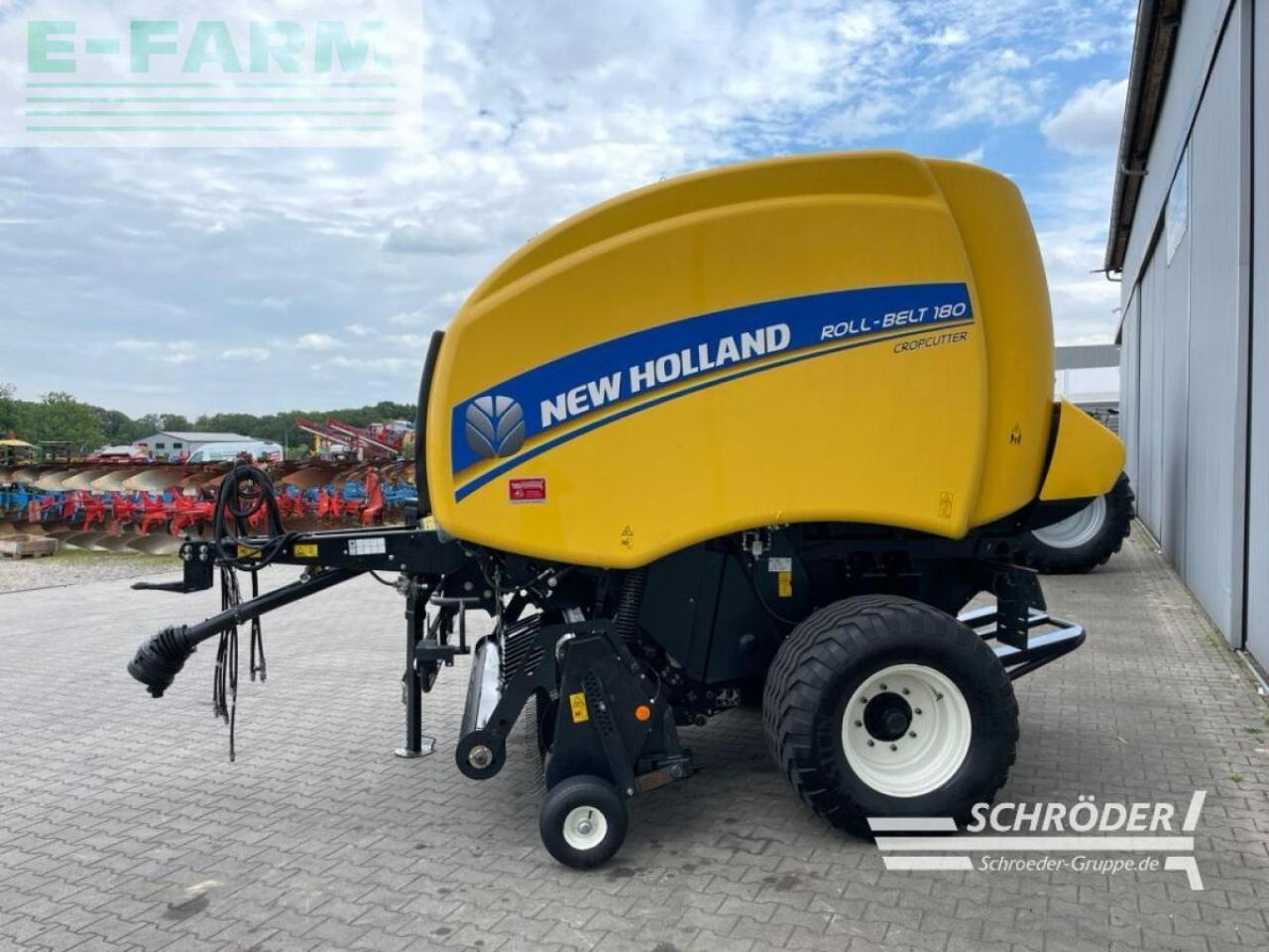 New Holland roll-belt 180 cropcutter - Packenpresse: das Bild 4 New Holland roll-belt 180 cropcutter - Packenpresse: das Bild 4