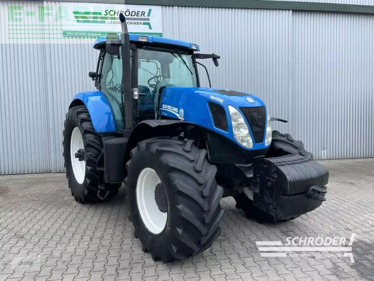 New Holland t 7.250 pc - Traktor: das Bild 1 New Holland t 7.250 pc - Traktor: das Bild 1