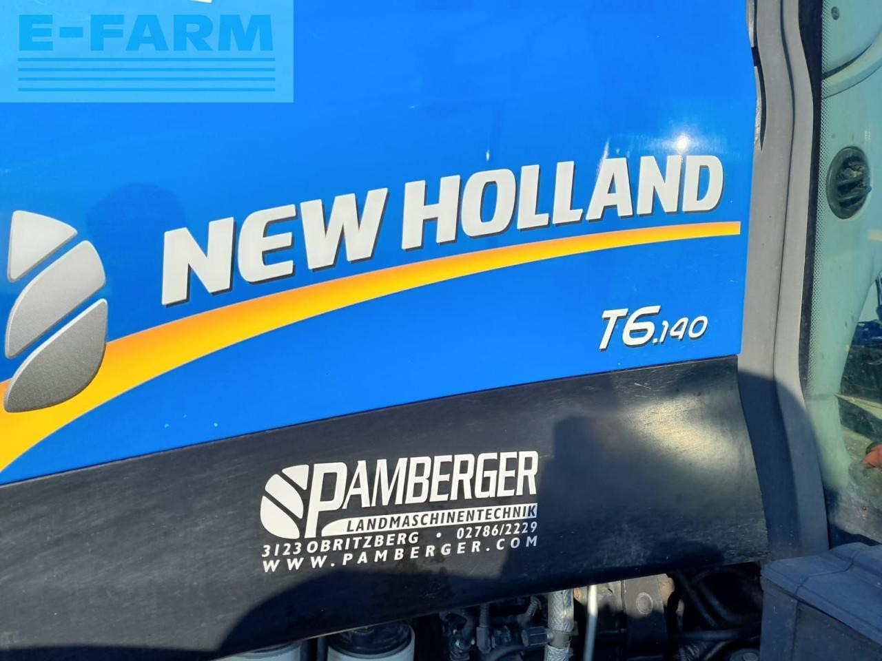 Traktor New Holland t6.140 auto command: das Bild 16