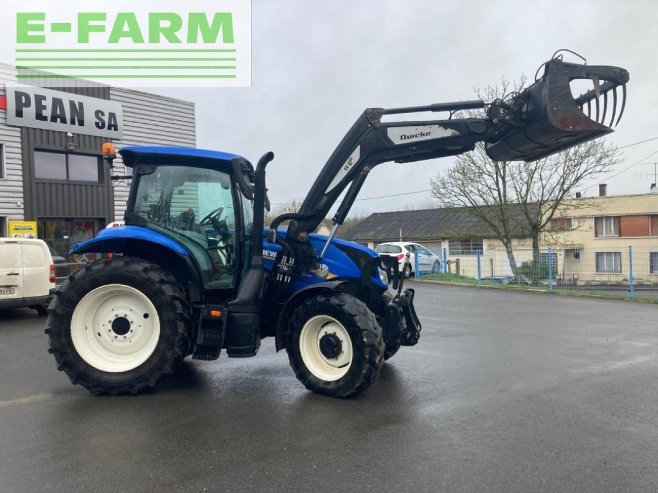 New Holland t6.155 - Traktor: das Bild 1 New Holland t6.155 - Traktor: das Bild 1