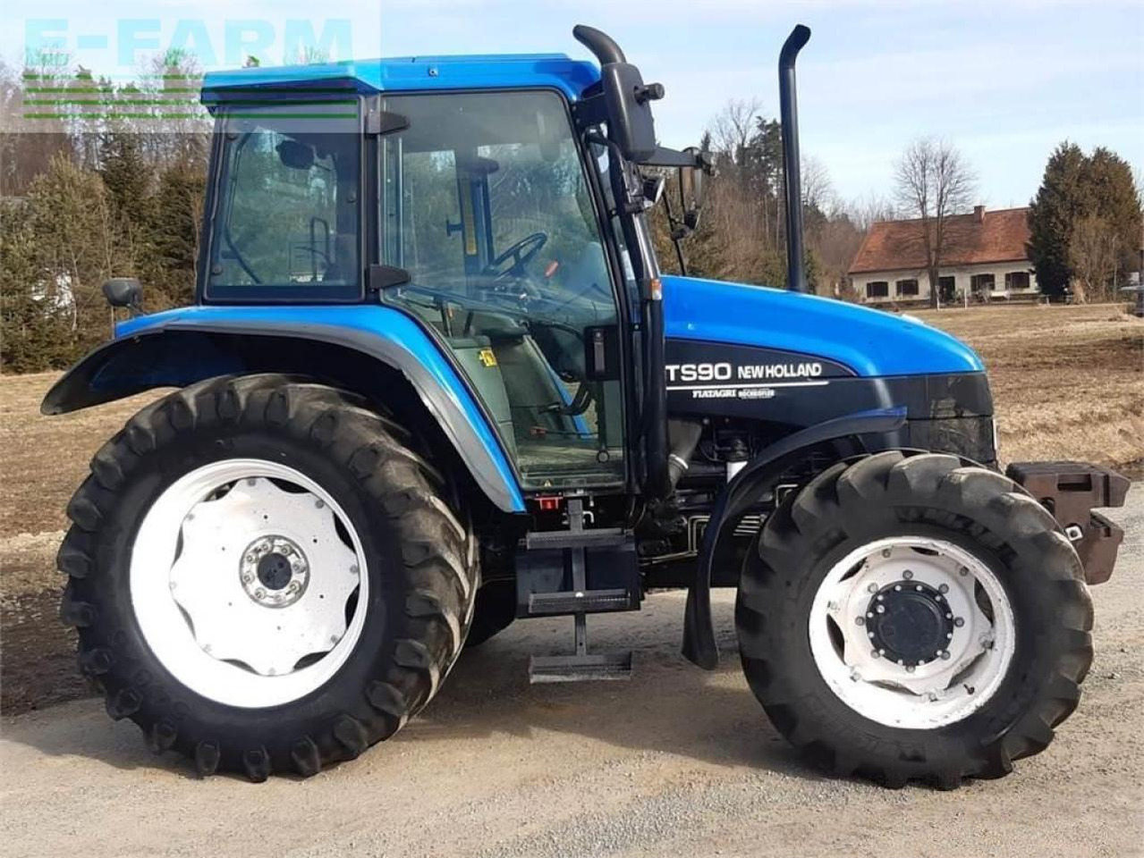 New Holland ts90 - Traktor: das Bild 2 New Holland ts90 - Traktor: das Bild 2