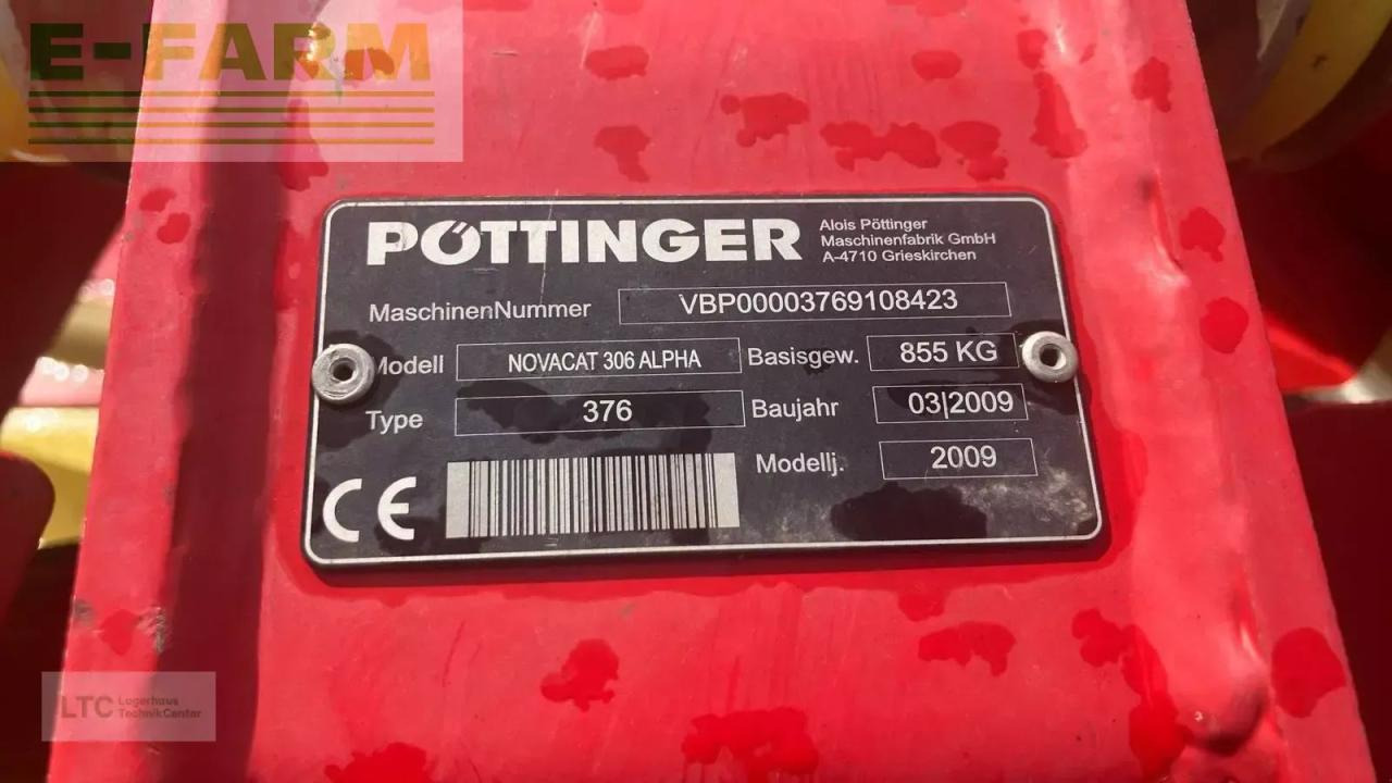 Pöttinger Novacat 306 Alpha - Mähwerk: das Bild 3 Pöttinger Novacat 306 Alpha - Mähwerk: das Bild 3