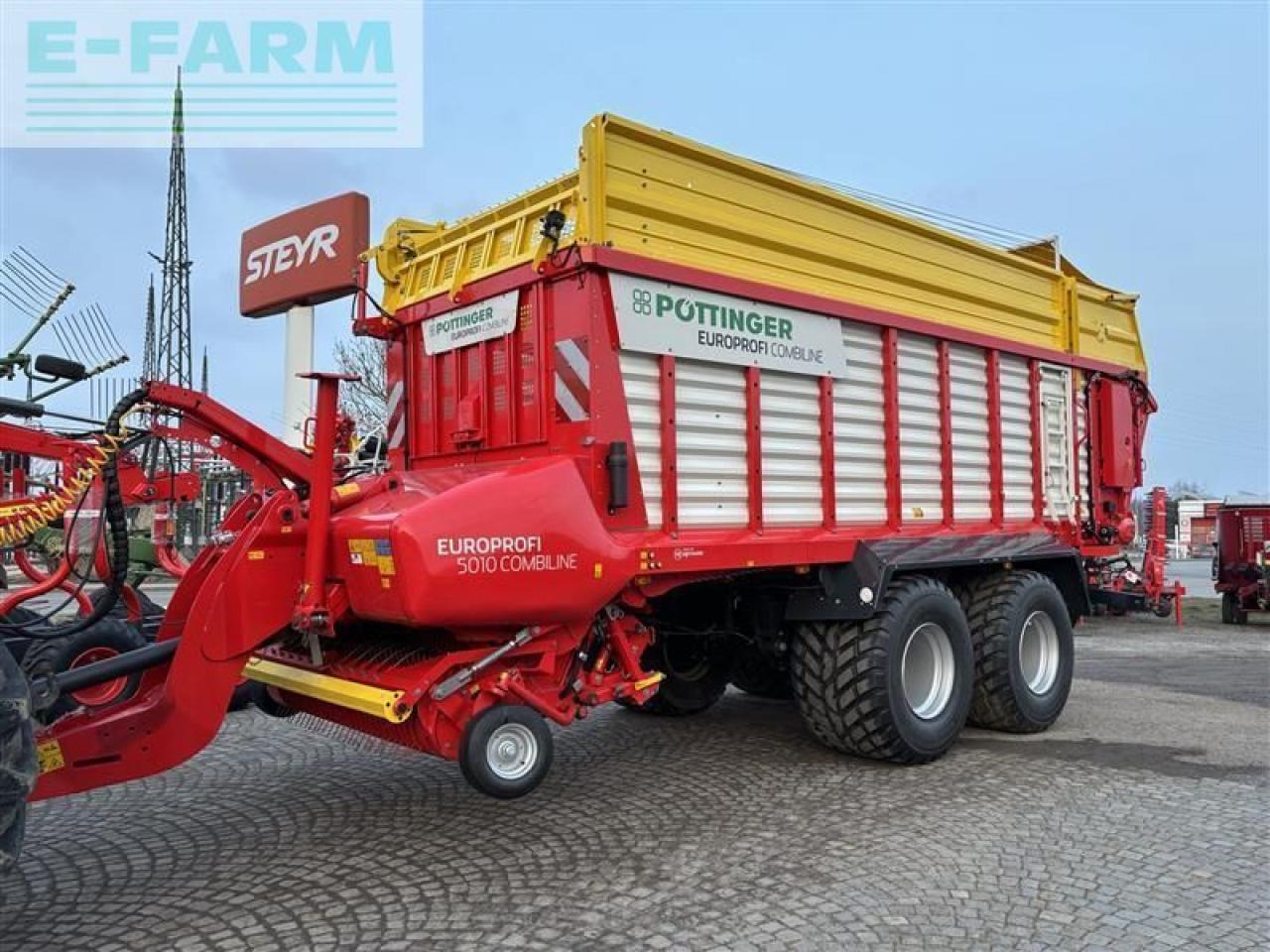 Pöttinger europrofi 5010 d - Landwirtschaftlicher Kipper: das Bild 1 Pöttinger europrofi 5010 d - Landwirtschaftlicher Kipper: das Bild 1