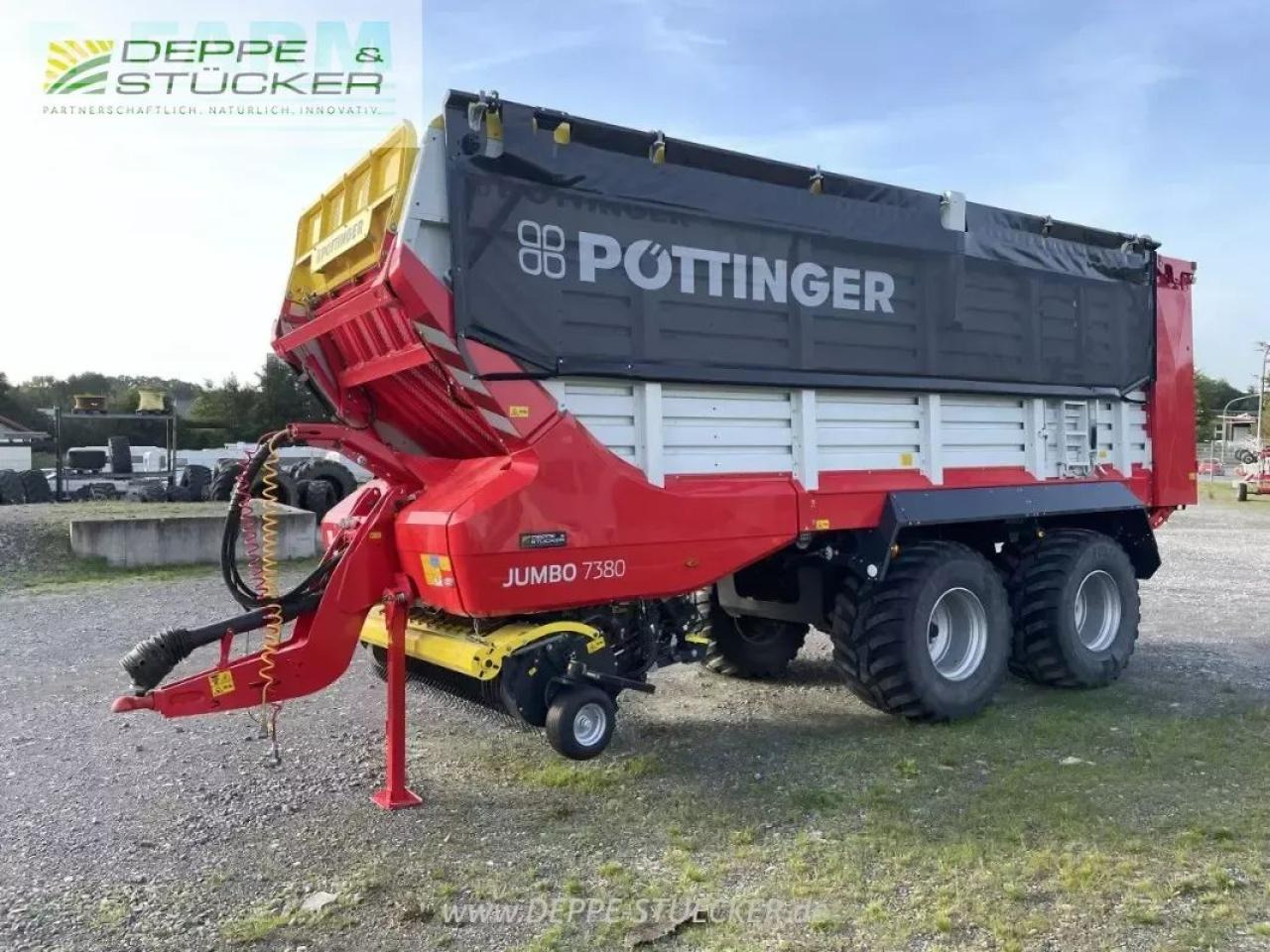 Pöttinger jumbo 7380 - Ladewagen: das Bild 1 Pöttinger jumbo 7380 - Ladewagen: das Bild 1
