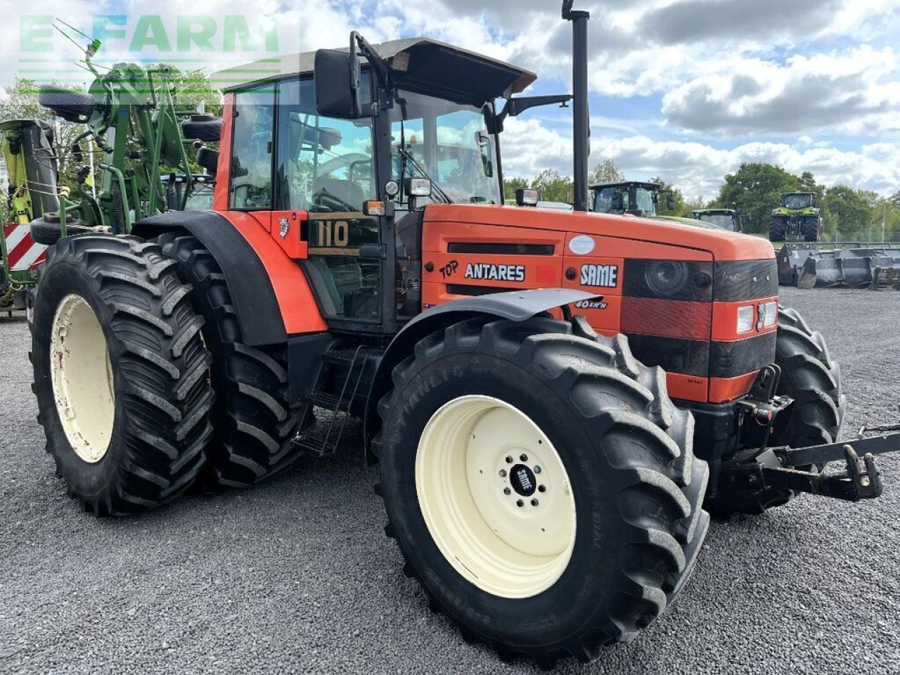 Same antares 110 vdt, fkh + fzw, druckluft, zwillinge - Traktor: das Bild 2 Same antares 110 vdt, fkh + fzw, druckluft, zwillinge - Traktor: das Bild 2