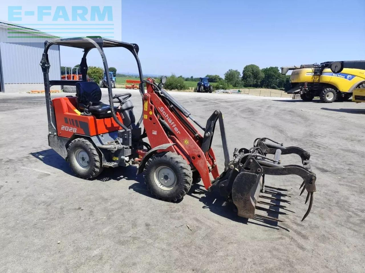 Schäffer 2028 - Teleskoplader: das Bild 1 Schäffer 2028 - Teleskoplader: das Bild 1