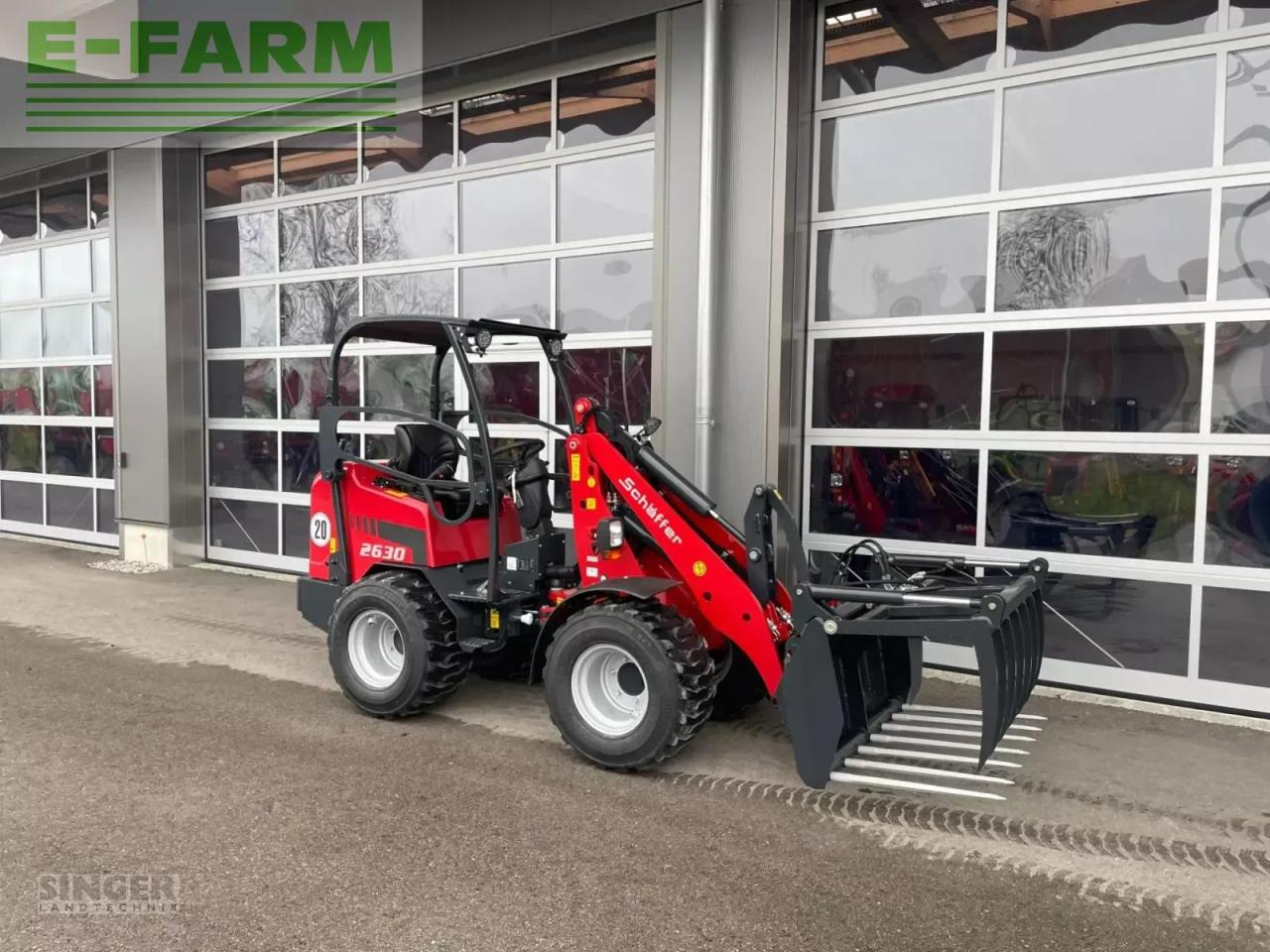 Schäffer 2630 - hubhöhe 311cm, stvzo, kardanwelle - Minibagger: das Bild 1 Schäffer 2630 - hubhöhe 311cm, stvzo, kardanwelle - Minibagger: das Bild 1