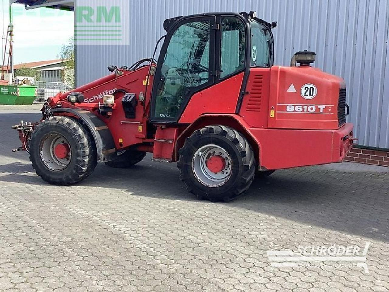 Schäffer 8610 t - Radlader: das Bild 1 Schäffer 8610 t - Radlader: das Bild 1