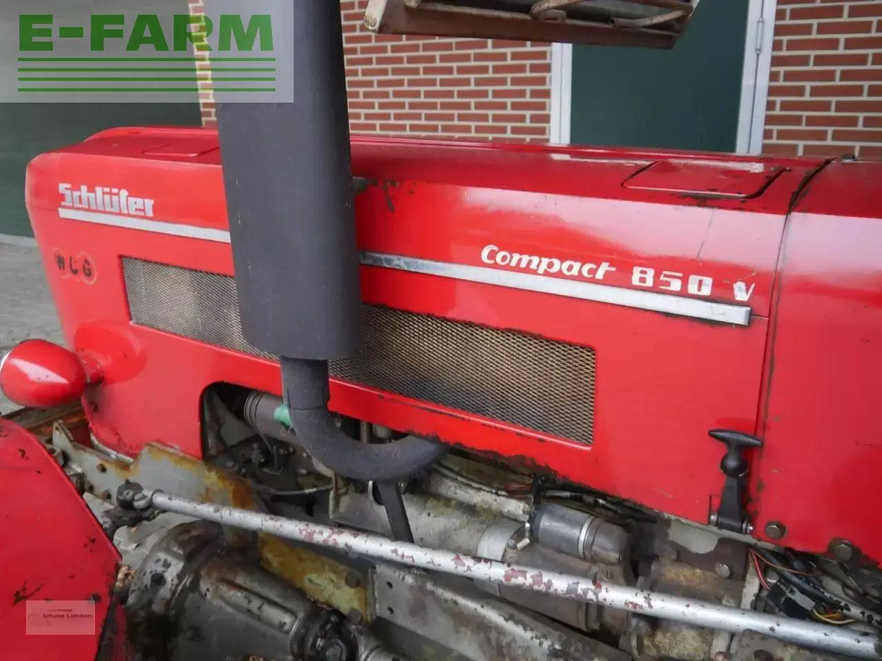 Traktor Schlüter compact 850 v: das Bild 6