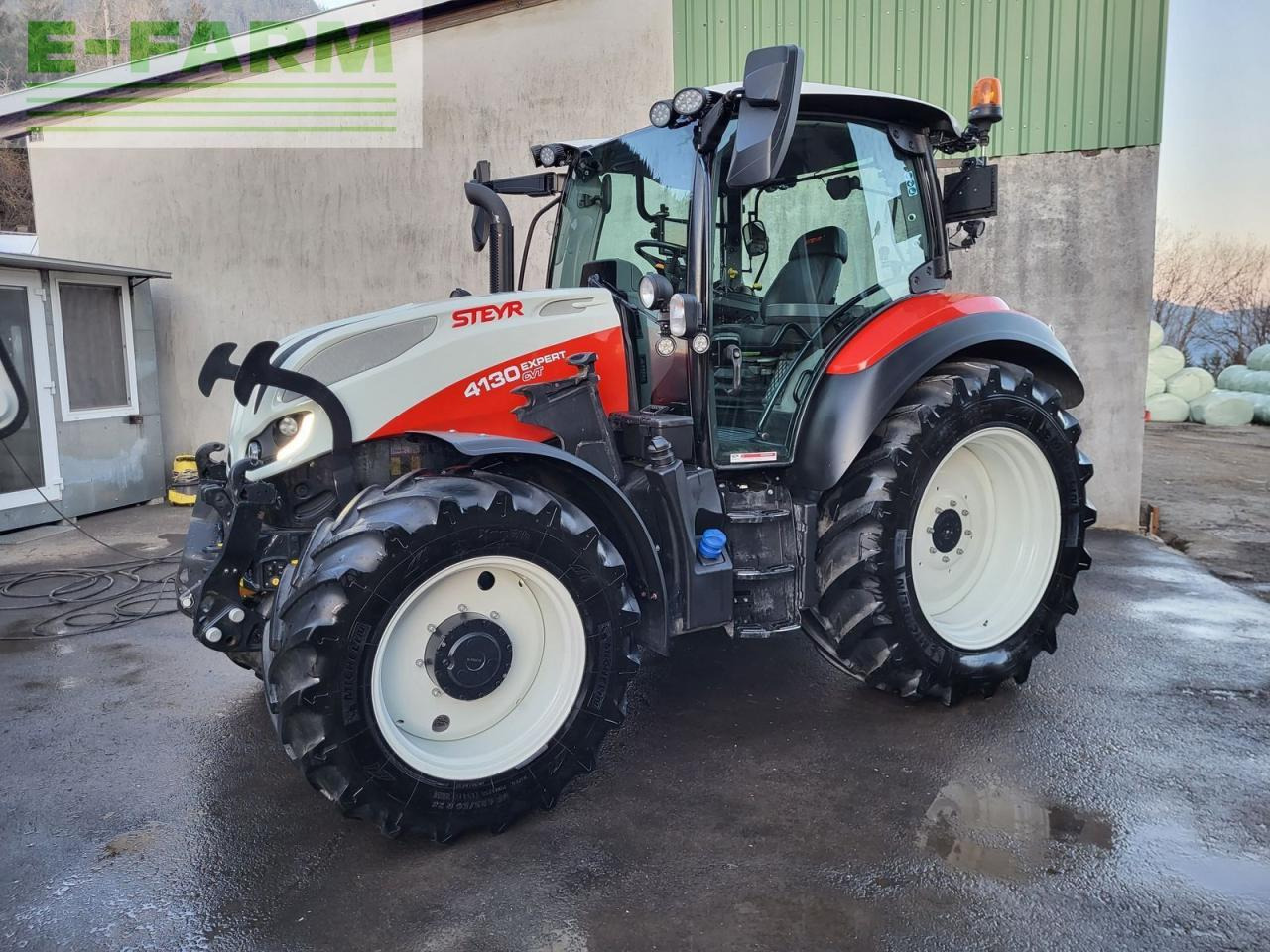 Steyr 4100 expert cvt CVT - Traktor: das Bild 1 Steyr 4100 expert cvt CVT - Traktor: das Bild 1