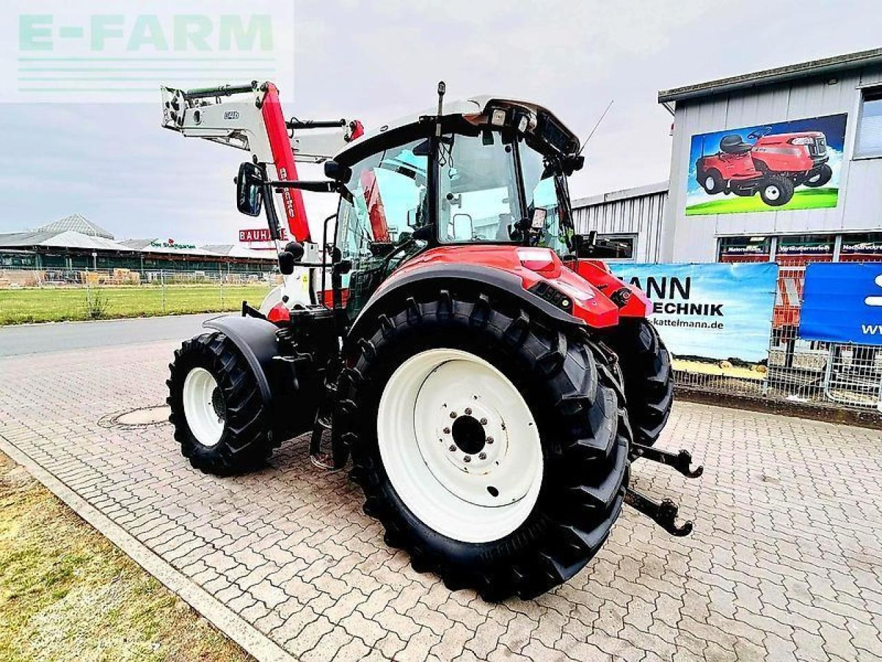 Steyr 4105 multi - Traktor: das Bild 4 Steyr 4105 multi - Traktor: das Bild 4