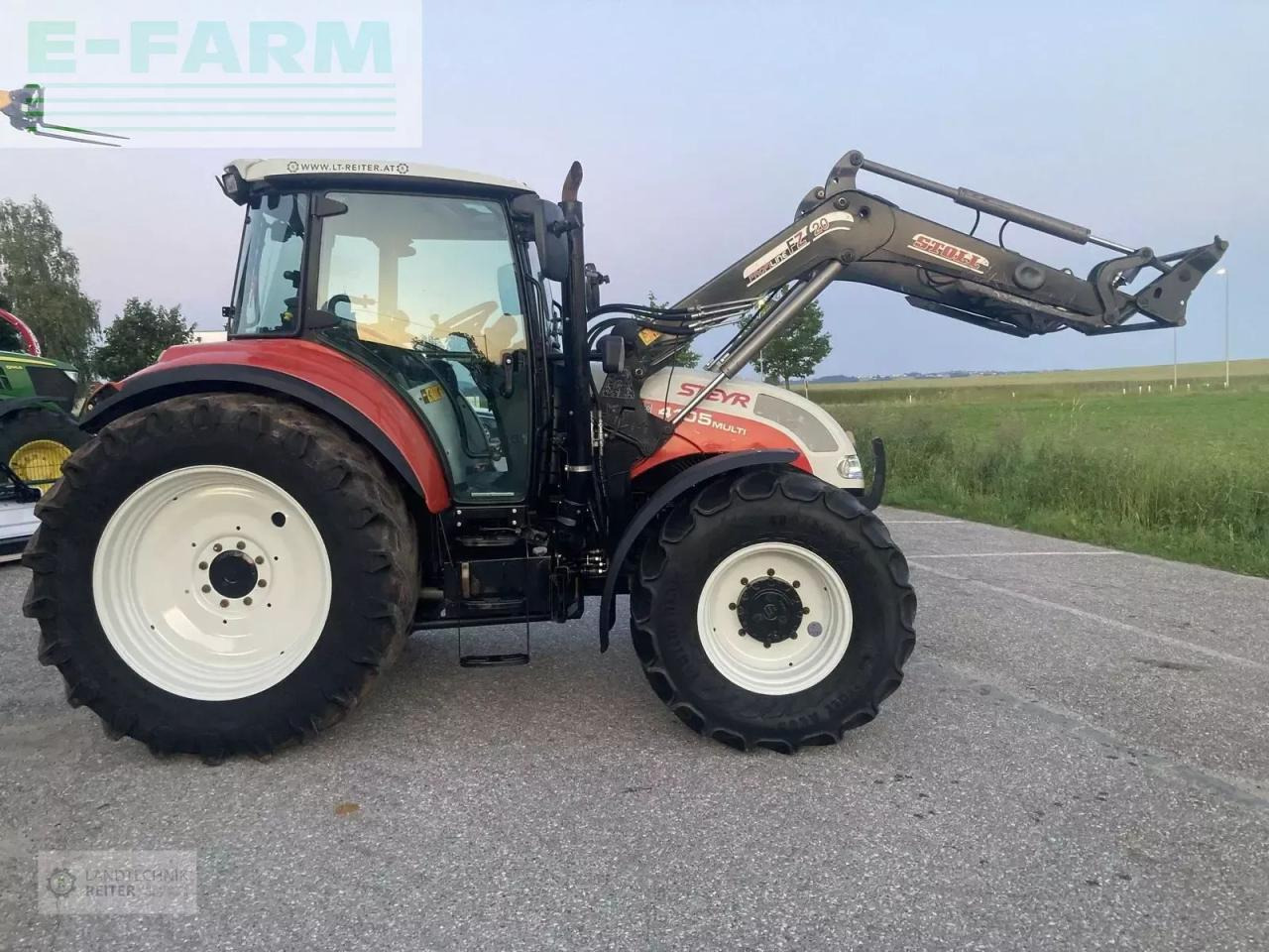 Steyr 4105 multi profi - Traktor: das Bild 2 Steyr 4105 multi profi - Traktor: das Bild 2