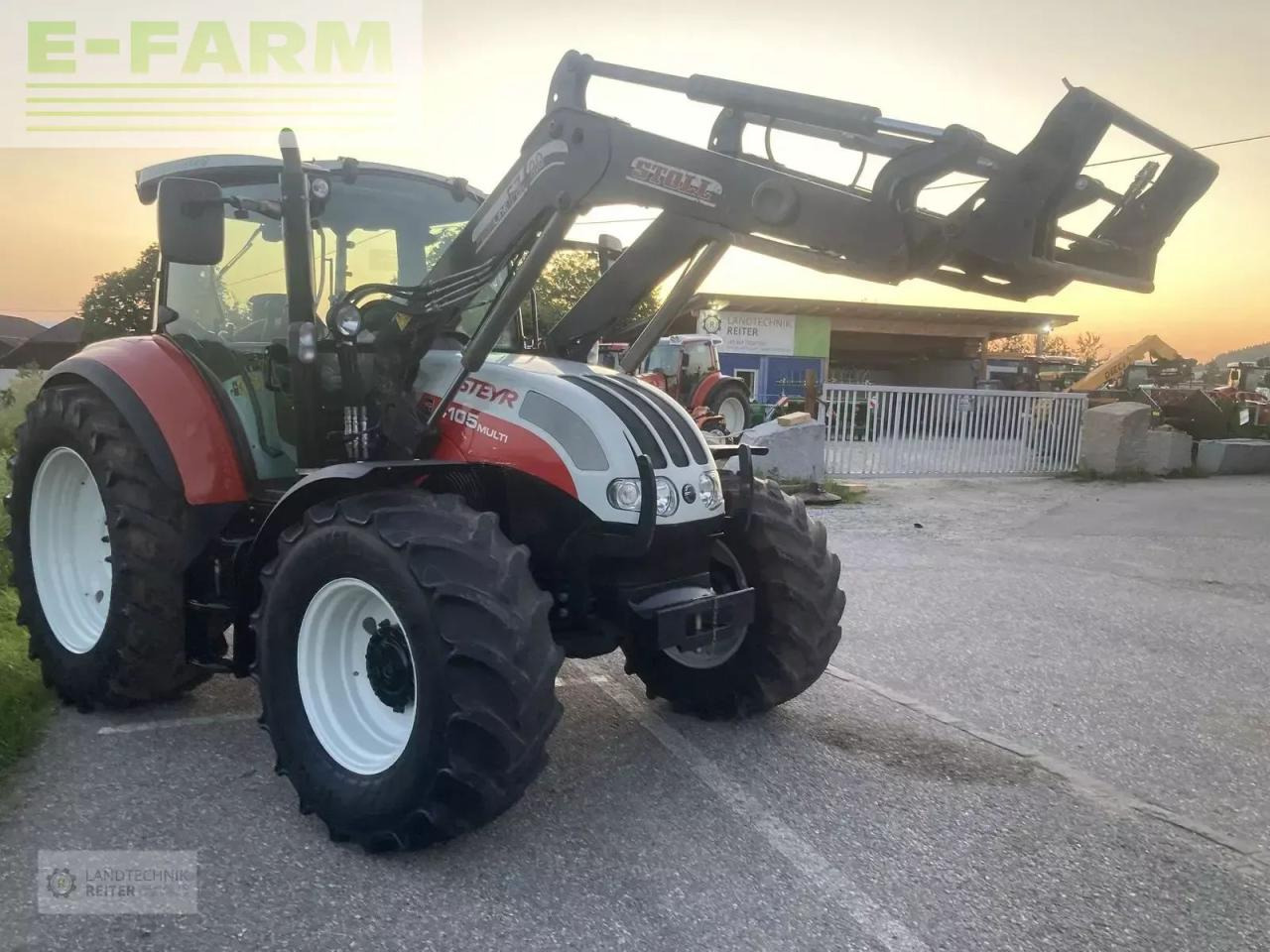 Steyr 4105 multi profi - Traktor: das Bild 4 Steyr 4105 multi profi - Traktor: das Bild 4