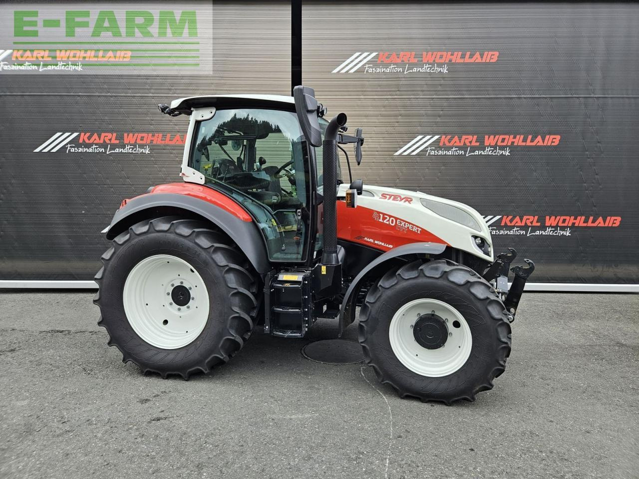 Steyr 4120 expert cvt CVT - Traktor: das Bild 5 Steyr 4120 expert cvt CVT - Traktor: das Bild 5