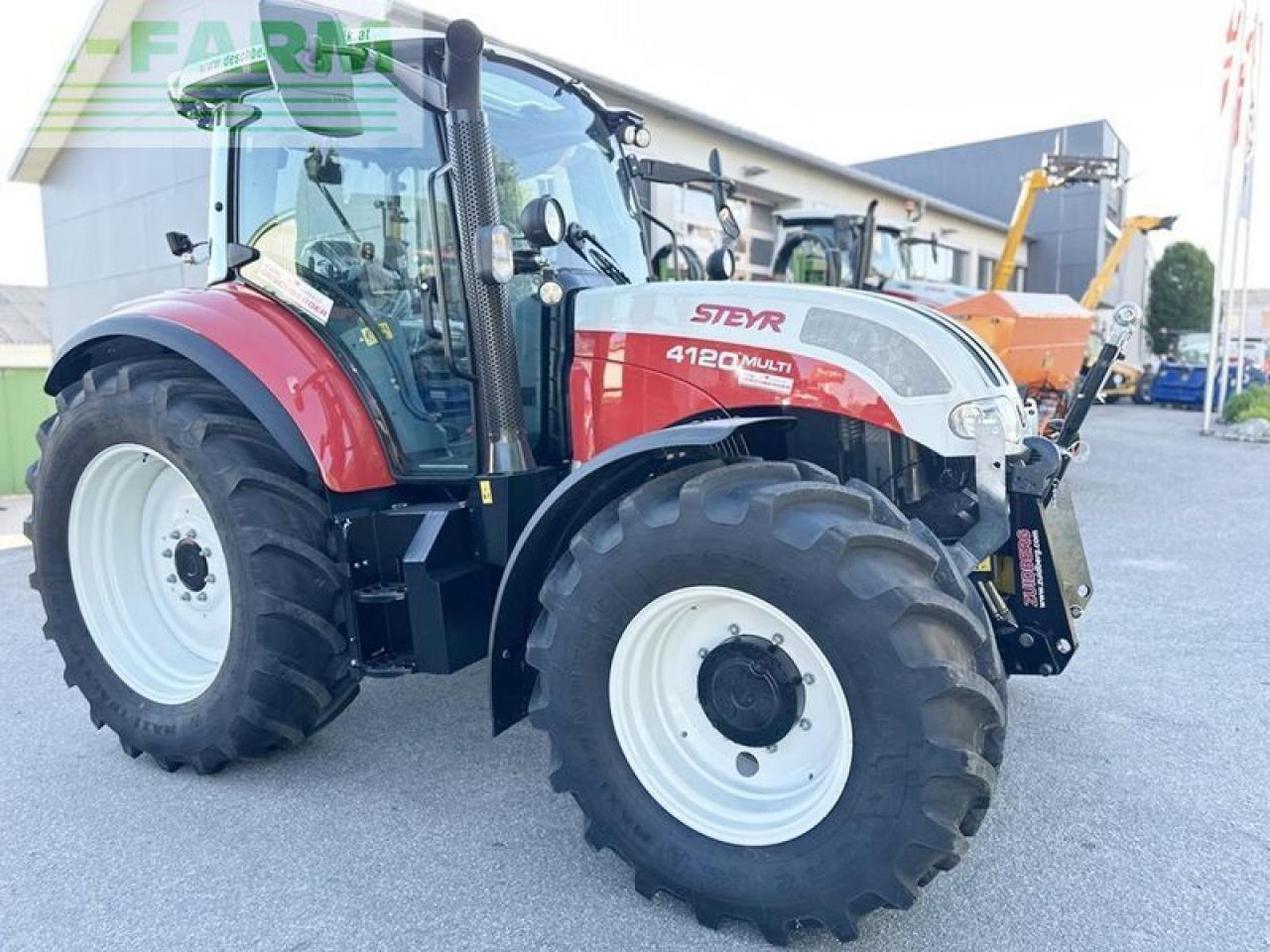 Steyr 4120 multi (stage v) - Traktor: das Bild 2 Steyr 4120 multi (stage v) - Traktor: das Bild 2