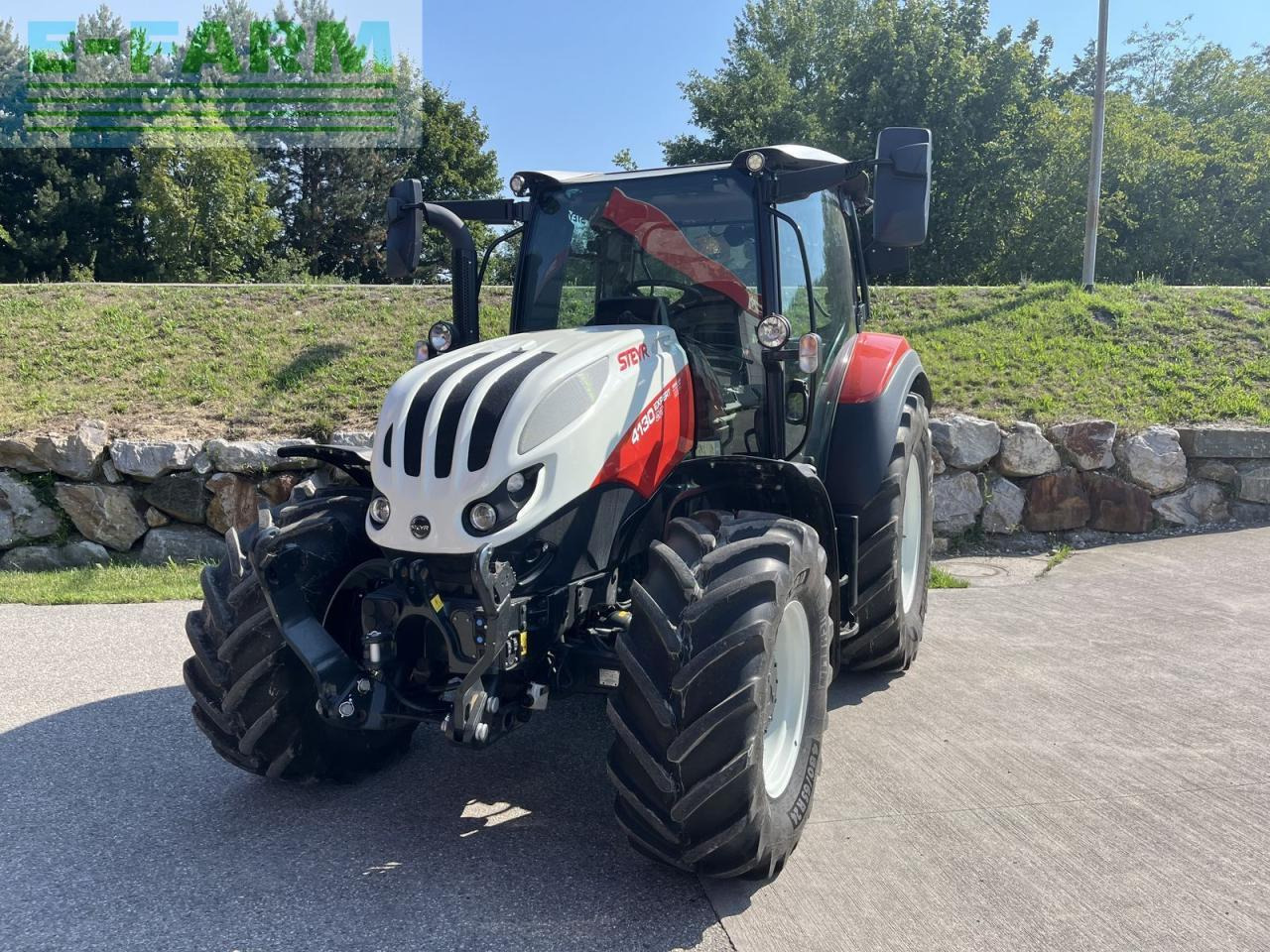 Steyr 4130 expert cvt CVT - Traktor: das Bild 1 Steyr 4130 expert cvt CVT - Traktor: das Bild 1