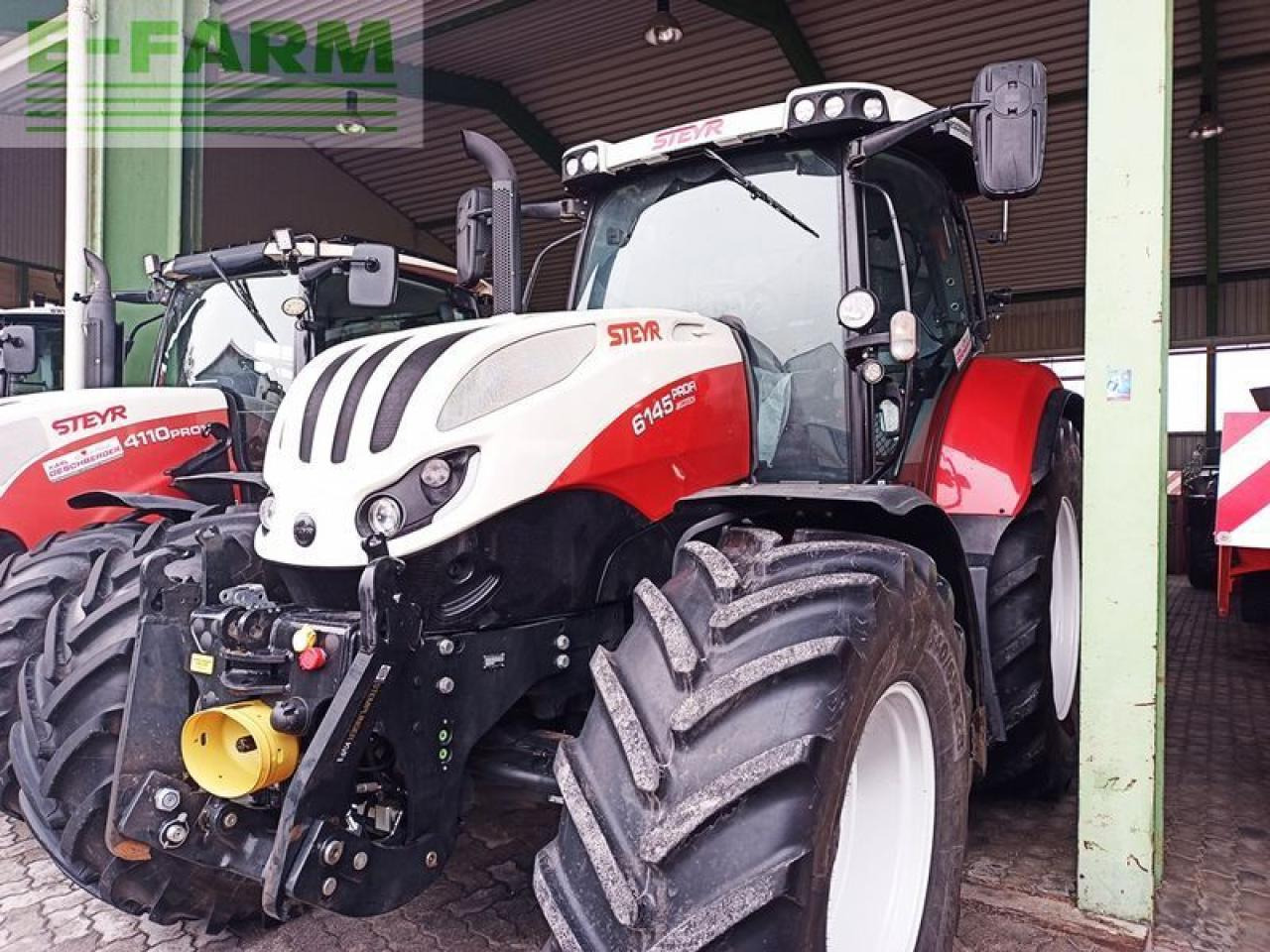 Steyr 6145 profi - Traktor: das Bild 1 Steyr 6145 profi - Traktor: das Bild 1