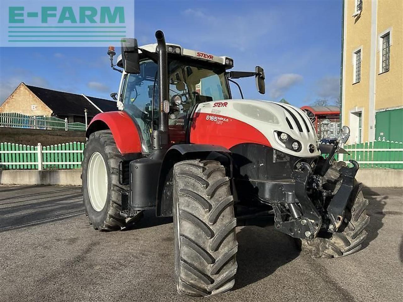 Steyr 6165 impuls cvt CVT - Traktor: das Bild 1 Steyr 6165 impuls cvt CVT - Traktor: das Bild 1