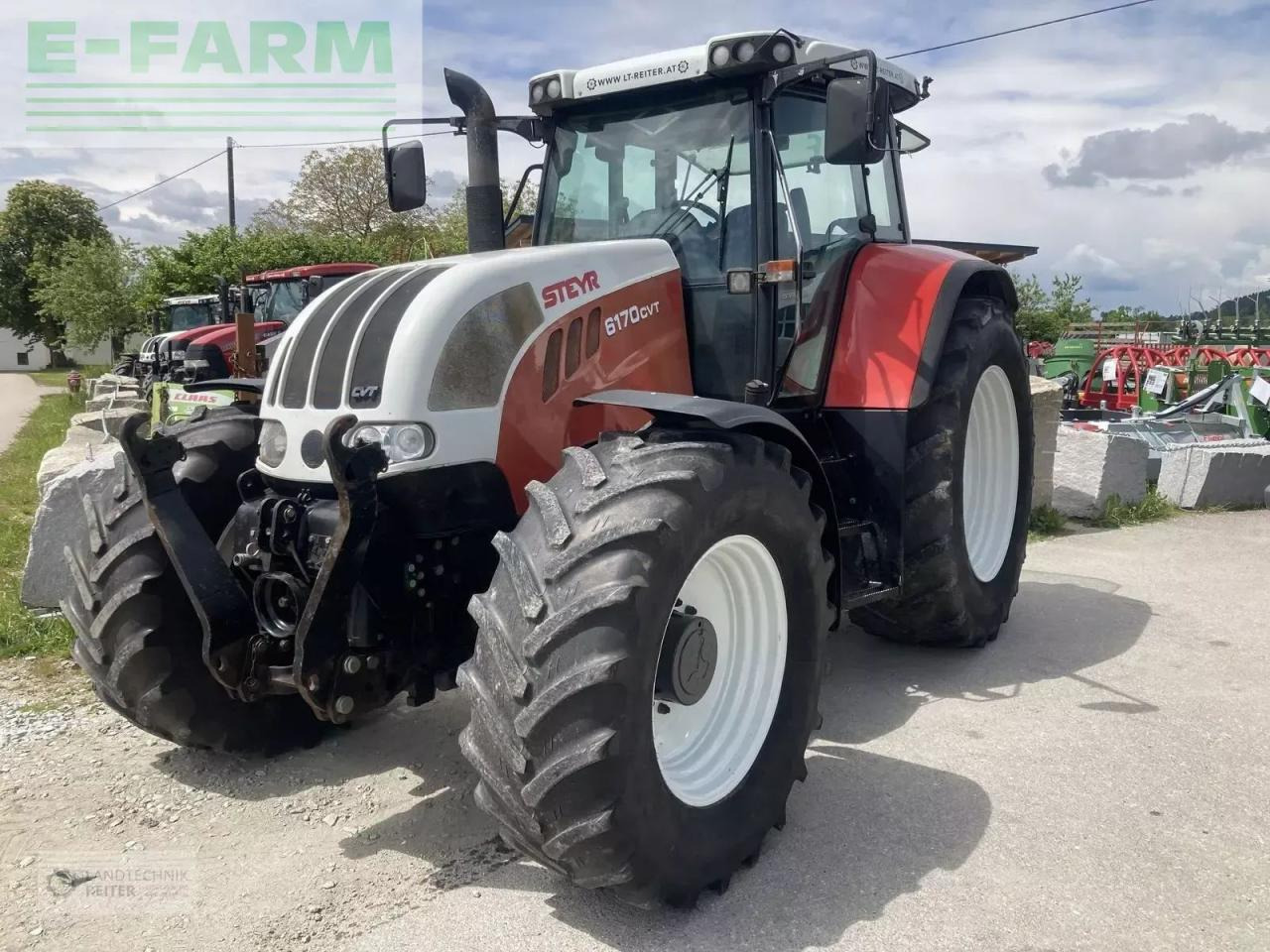 Steyr 6170 cvt profimodell - Traktor: das Bild 2 Steyr 6170 cvt profimodell - Traktor: das Bild 2