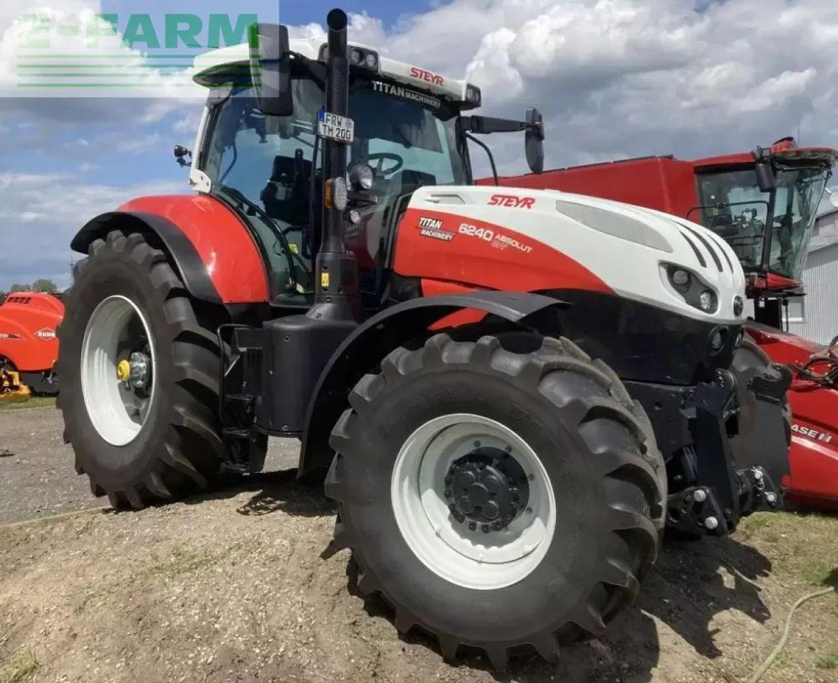 Steyr 6240 absolut cvt CVT - Traktor: das Bild 1 Steyr 6240 absolut cvt CVT - Traktor: das Bild 1