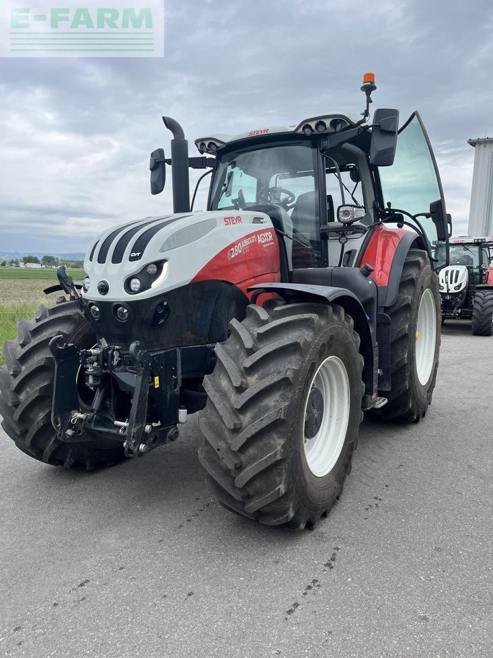 Steyr 6280 absolut cvt CVT - Traktor: das Bild 1 Steyr 6280 absolut cvt CVT - Traktor: das Bild 1