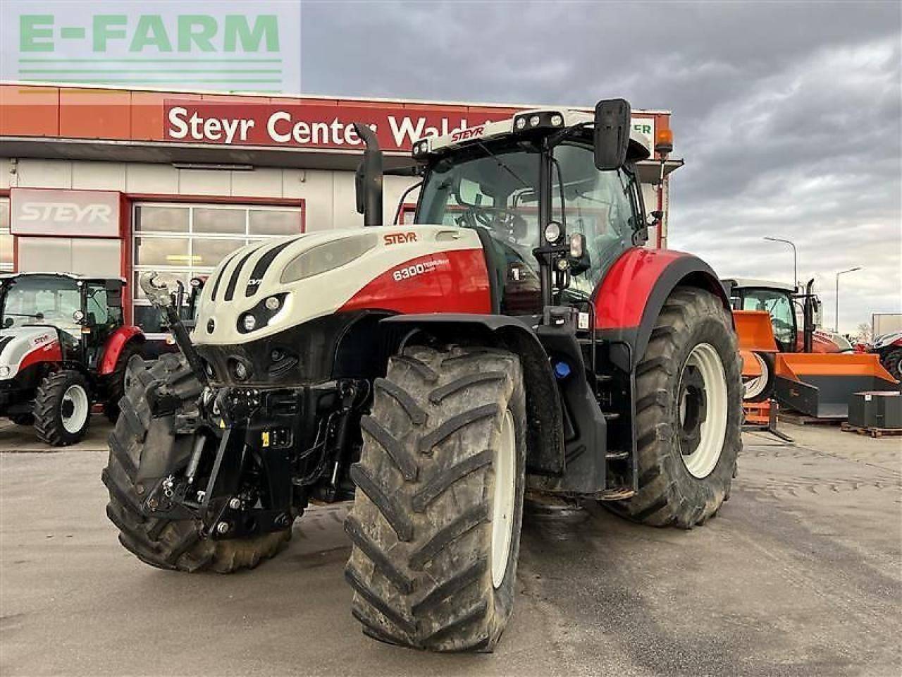 Steyr 6300 terrus cvt CVT - Traktor: das Bild 1 Steyr 6300 terrus cvt CVT - Traktor: das Bild 1