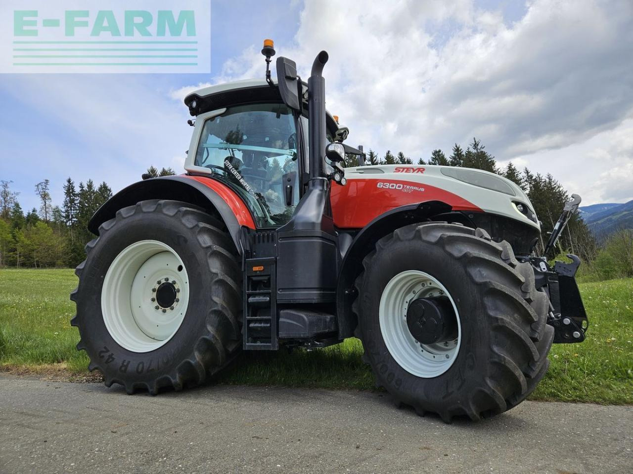 Steyr 6300 terrus cvt (stage v) CVT - Traktor: das Bild 1 Steyr 6300 terrus cvt (stage v) CVT - Traktor: das Bild 1