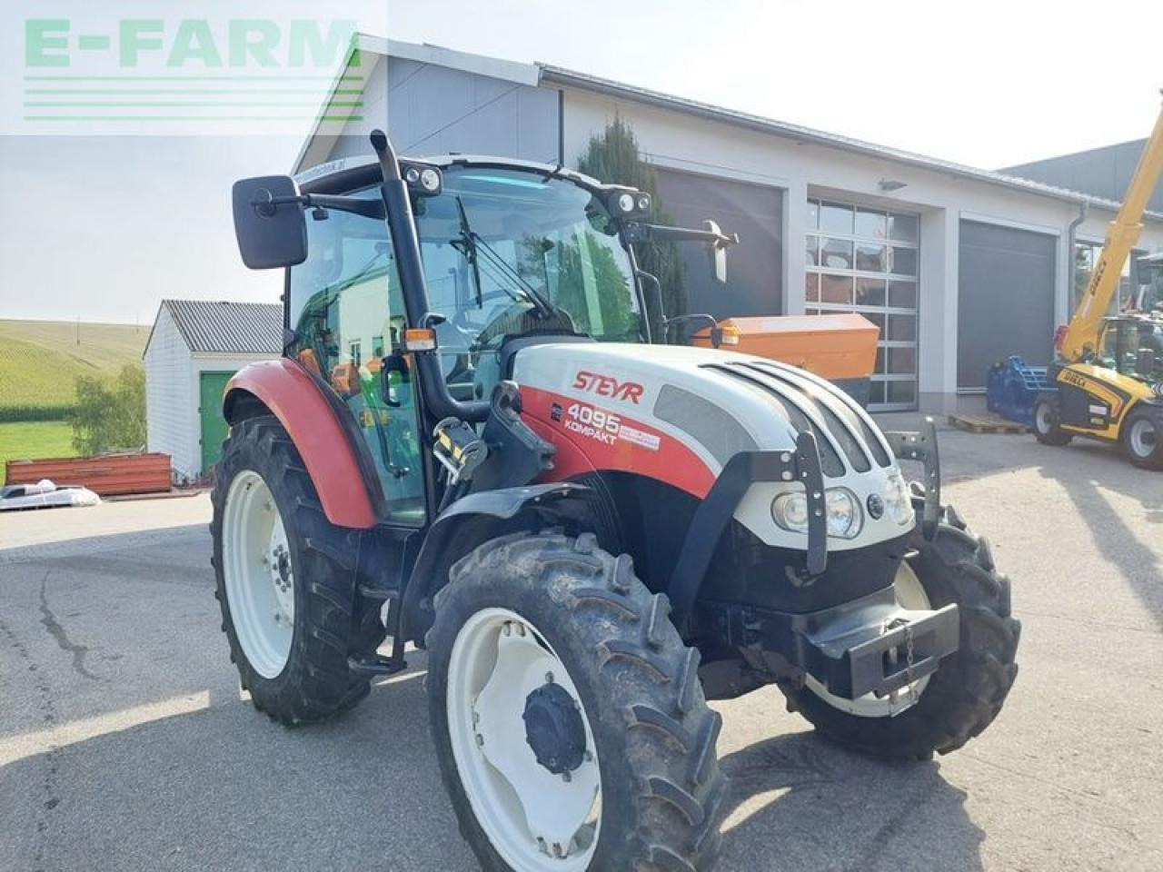 Steyr kompakt 4095 profi 2 - Traktor: das Bild 3 Steyr kompakt 4095 profi 2 - Traktor: das Bild 3