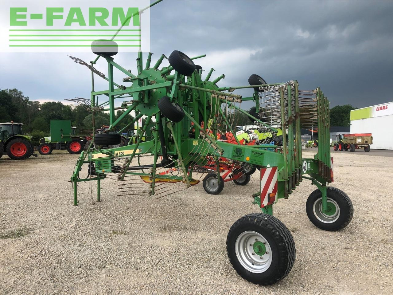 Stoll m 800 pro - Heuwender/ Wenderechen: das Bild 4 Stoll m 800 pro - Heuwender/ Wenderechen: das Bild 4
