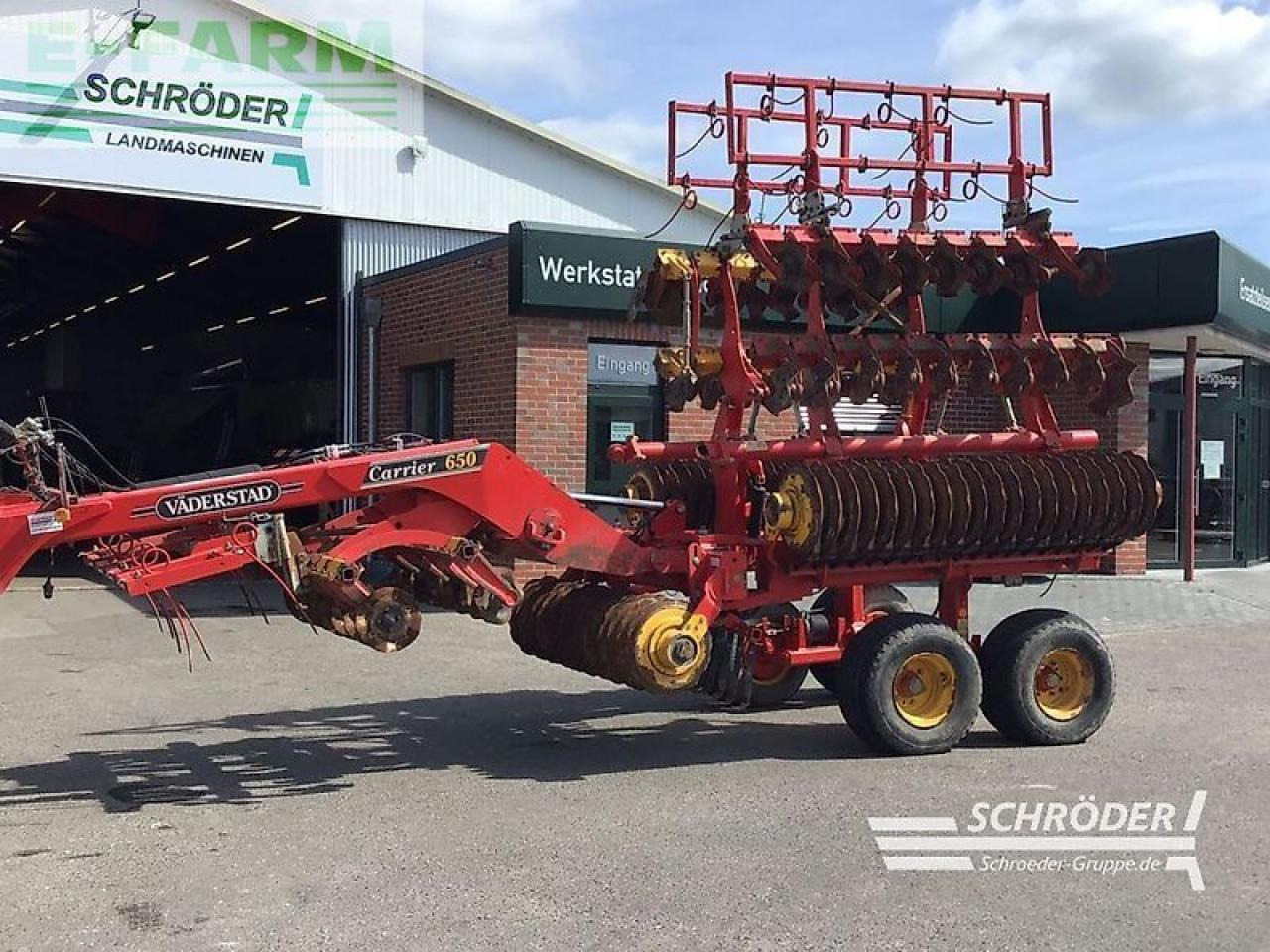 Väderstad carrier 650 classic / cross cutter - Scheibenegge: das Bild 1 Väderstad carrier 650 classic / cross cutter - Scheibenegge: das Bild 1