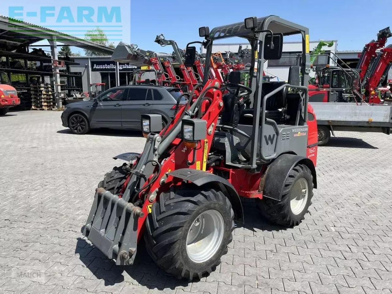 Weidemann 1160e mit typisierung, 310ah - Radlader: das Bild 1 Weidemann 1160e mit typisierung, 310ah - Radlader: das Bild 1