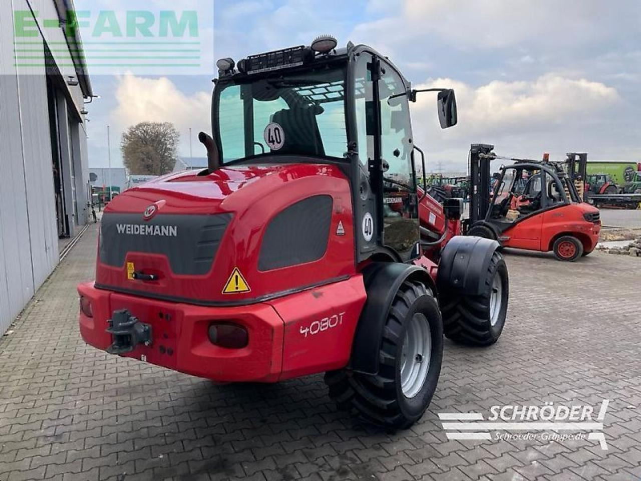 Weidemann 4080 t - Radlader: das Bild 3 Weidemann 4080 t - Radlader: das Bild 3