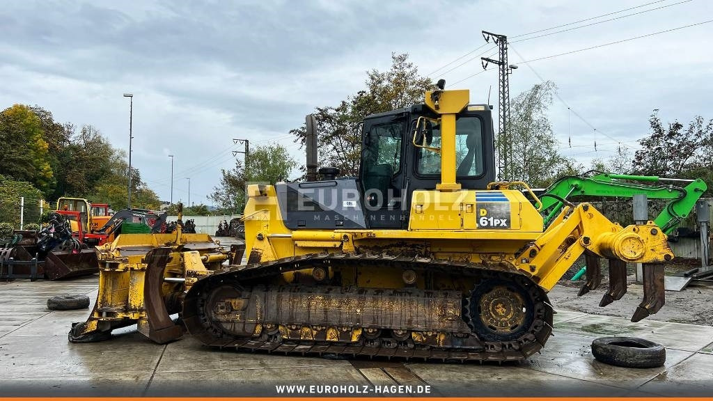 Kettenbagger Komatsu Raupenbagger D 61 PX-12, Ripper, 6-Wege-Schild: das Bild 7