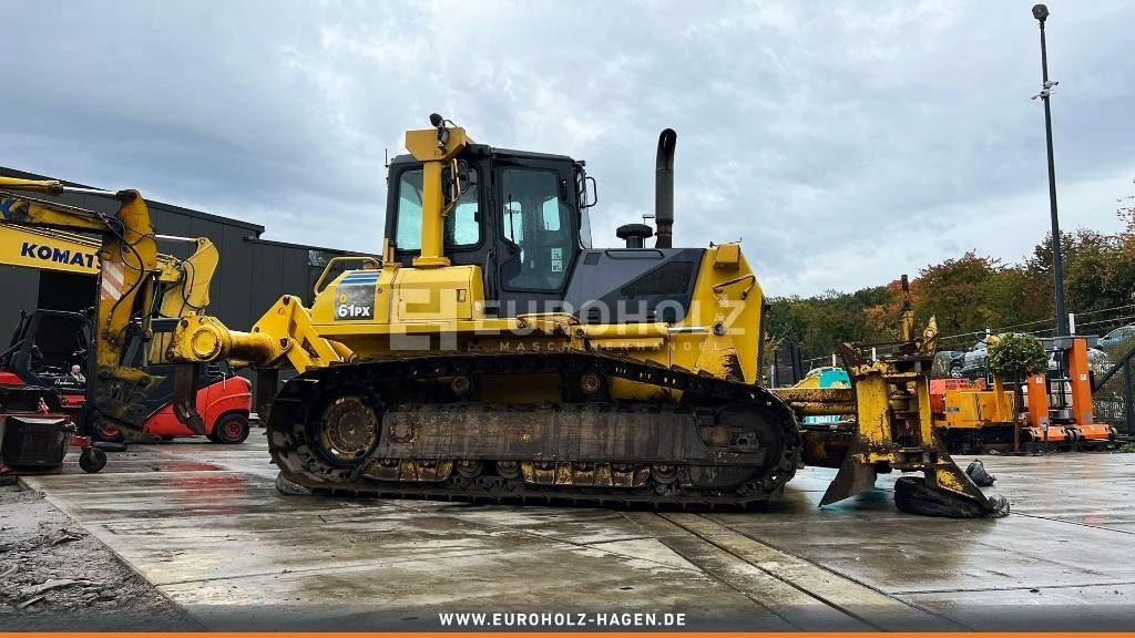 Kettenbagger Komatsu Raupenbagger D 61 PX-12, Ripper, 6-Wege-Schild: das Bild 5