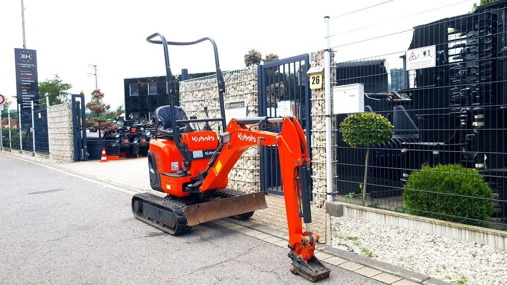 Kubota U 10-3 - Minibagger: das Bild 2 Kubota U 10-3 - Minibagger: das Bild 2